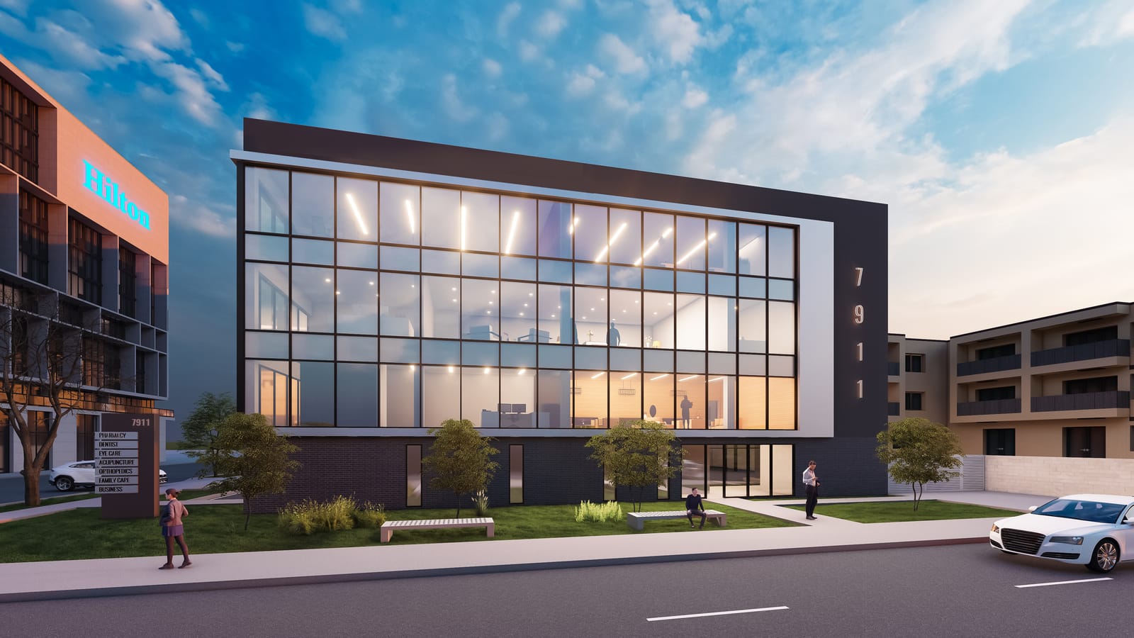 7911 Orangethorpe, Buena Park, CA — design rendering