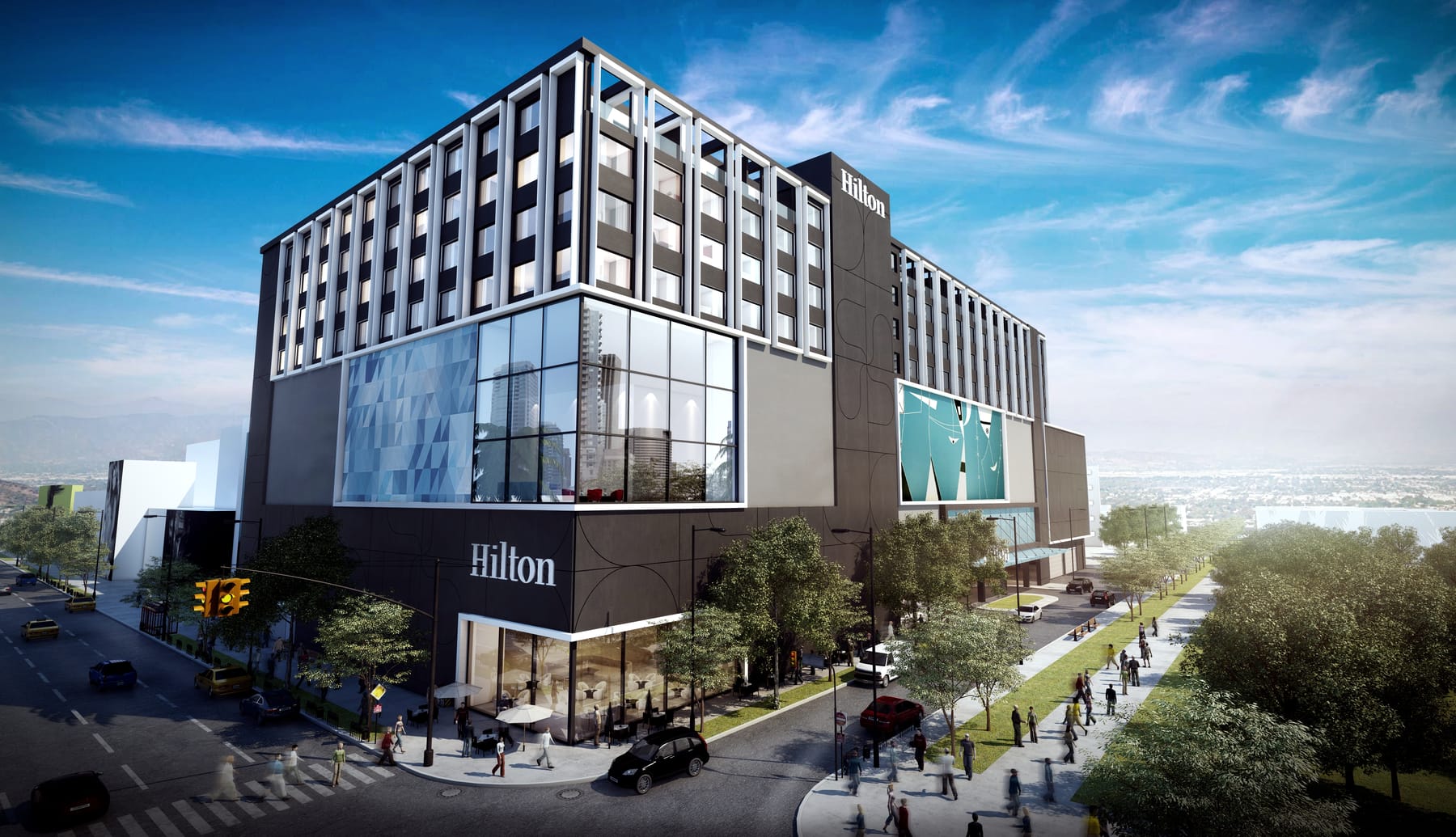 Hilton — design rendering