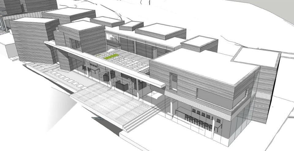 Malibu House, Malibu, CA — design rendering