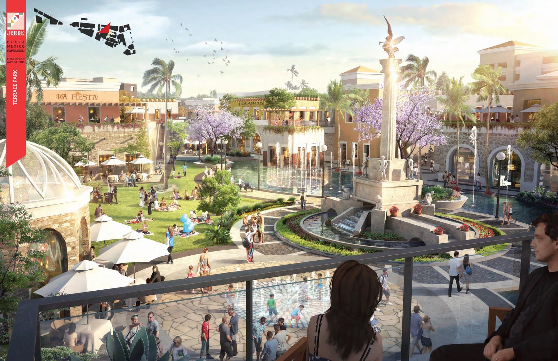 Plaza Mexico — design rendering