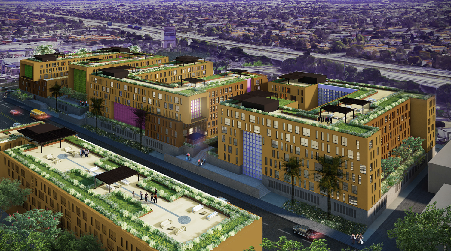 Plaza Mexico — design rendering