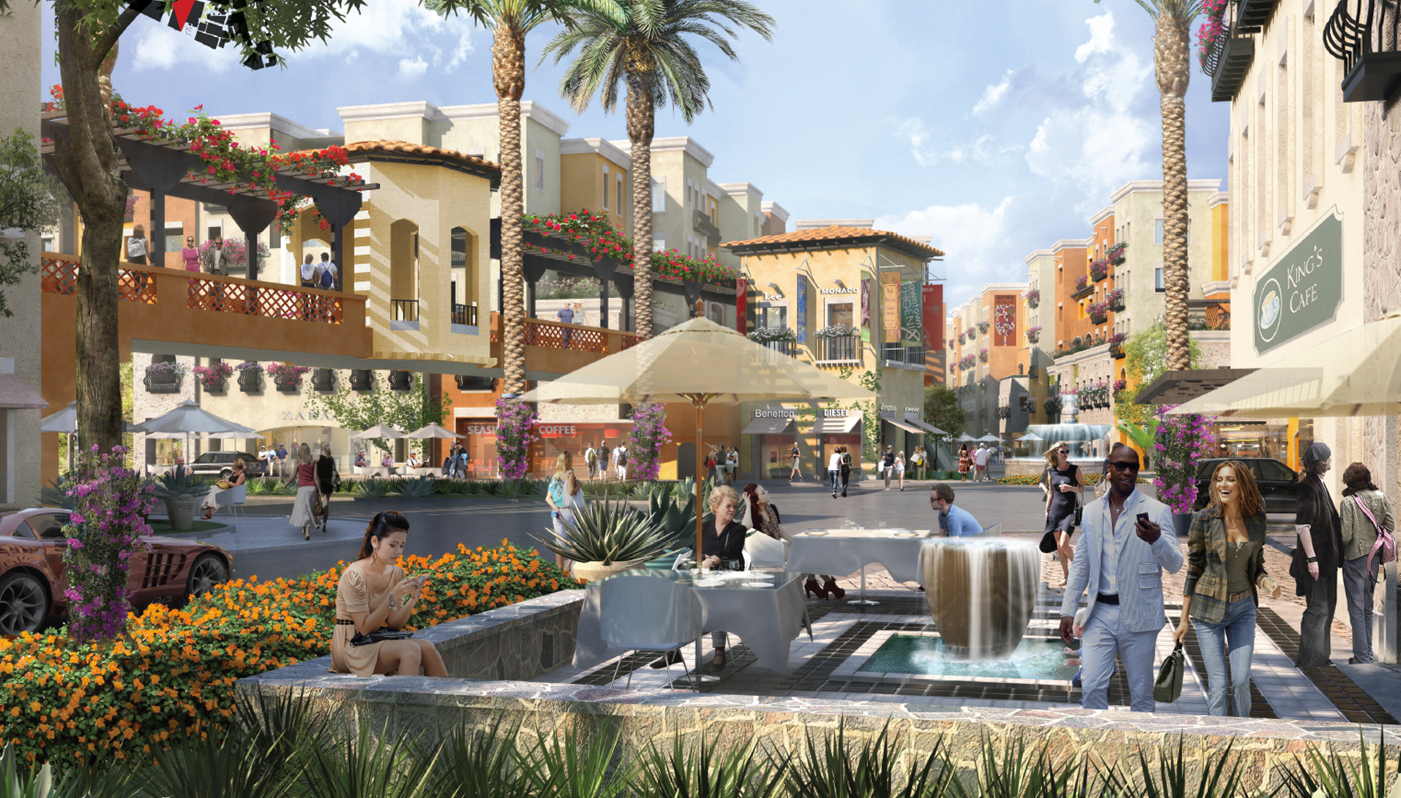 Plaza Mexico — design rendering