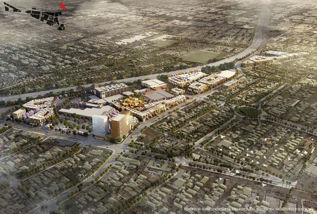 Plaza Mexico — design rendering