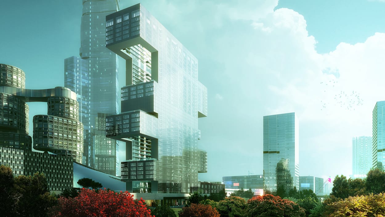 YIBD Housing, Seoul, South Korea — design rendering